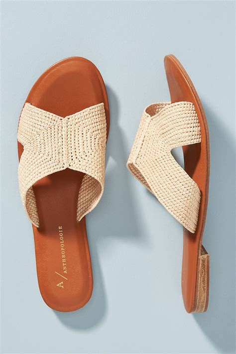 hermes raffia sandals